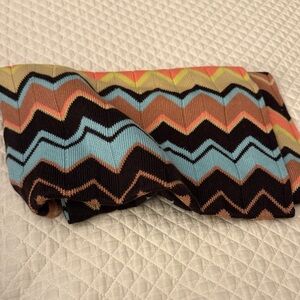 Missoni for Target Zigzag Infiniti Scarf - Brown, Blue, Yellow, Cream